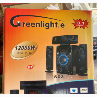 Greenlight Bluetooth Hometheater 12000watts