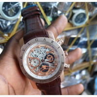Bvlgari Chronograph Leather Wristwatch - Brand New