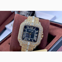 Iced Unisex Wristwatch