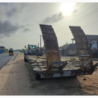 Perfect Working Condition 60tons Lowbed With Mack RD 427