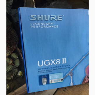 Quality Shure Ugx 8 II /Ugx 9 II Double Wireless Microphone