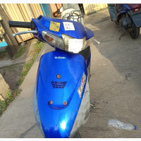 Suzuki 2015 Blue Scooter - Foreign Used