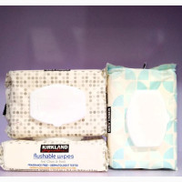 Kirkland Flushable Wipes