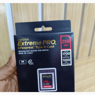 Sandisk 256GB Extreme PRO Cfexpress Card Type B