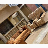 Home Interiors 7-Seater Sofa Set Chairs