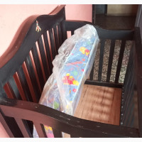 Solid Wood Baby Cot