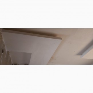 Gypsum Pop Ceiling and Screeding
