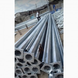 Galvanized Solar Street Light Pole - High Quality and Durable