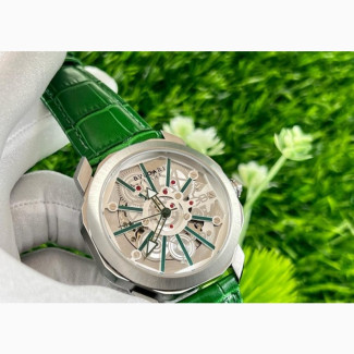 Bvlgari Leather Wristwatch - Brand New