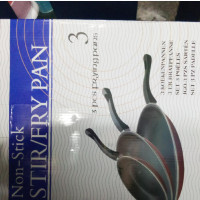 3pcs Non-Stick Fry Pan - Brand New