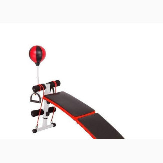 Sit Up Bench With Punching Ball