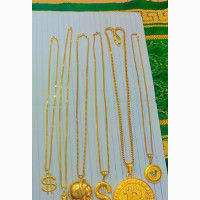 Pure Gold Chains and Pendant/Locket