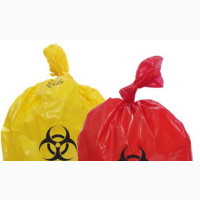 New Yellow and Red Bio-Hazard Medical Disposable Waste Bags