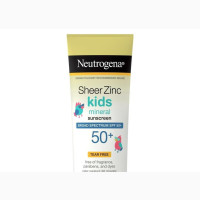 Neutrogena Sheer Zinc Mineral SPF 50 for Kids 88ml - Sunscreen lotion for kids with broad spectrum SPF 50+ defense