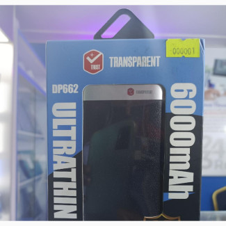 Transparent 6000mah Power Bank