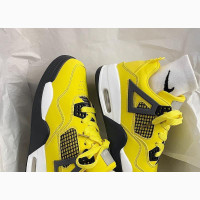 Original Jordan 4 Retro Egg Yolk Yellow Sneakers