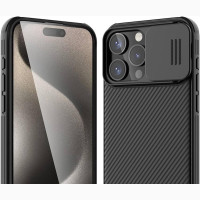 Nillkin Slide Camera Protection Case for iPhone 15 Series