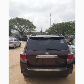 Toyota Highlander Limited 2012 Burgundy
