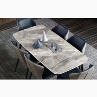 Royal Marble Dining Table Set with Chairs - Strong and Durable
