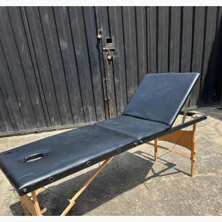 Wooden Massage Bed - Foldable and Adjustable Height