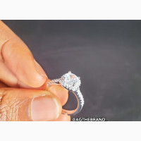 Pia Ring - Sterling Silver Engagement/Proposal Ring