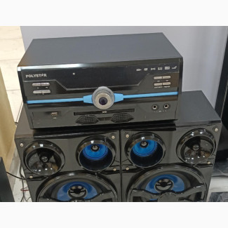 Polystar Bass Blast Hi-Fi System; Compatible (Bluetooth)2.0ch