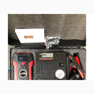 Car Jump Starter Powerbank With Air Compressor