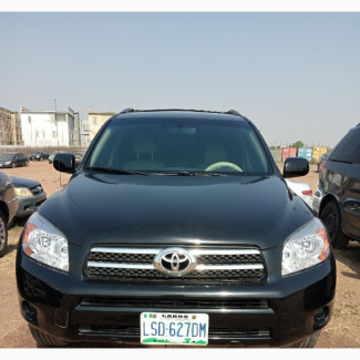 Clean Toyota RAV4 2008 Black with Android Reverse Camera