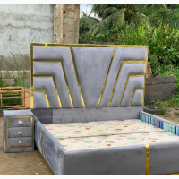 4and Half by 6ft Padded Bedframe