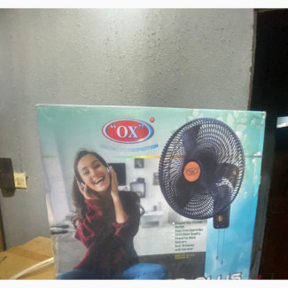 OX 18 Inch PLUS Adjustable Height Wall Fan