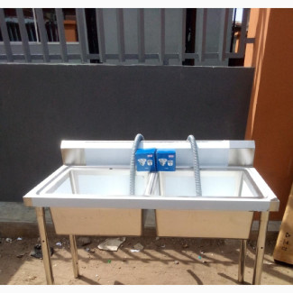 Double Stainless Steel Sink