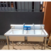 Double Stainless Steel Sink