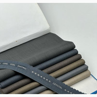 Luxurious Crystal Wool Fabric
