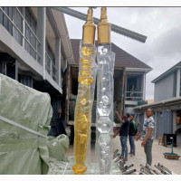Crystal Gold and Silver Handrails