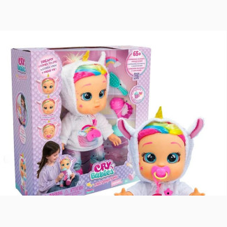 Cry Babies First Emotions Dreamy Interactive Doll, 65+ Sounds