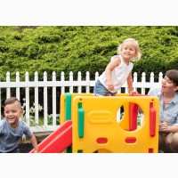 Slide With Crawl Climber