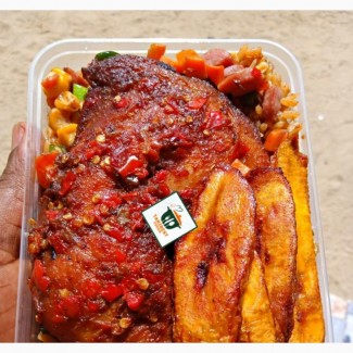 Delicious Jollof Rice Combo - Order Now
