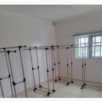 Lucky Double Pole Clothes Rack - 60kg Load Capacity