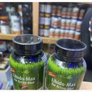 Libido-Max for Active Men, 60 Liquid Soft-Gels