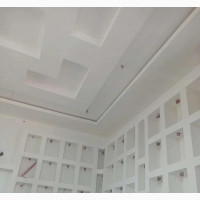P O P Celling, TV Stand and Well Decorations