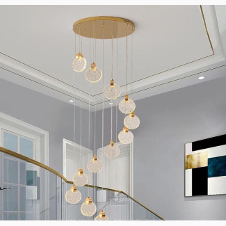 Nordic Bubble Crystal Chandelier Light