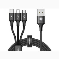 Baseus Rapid Series 3-In-1 Cable Camlt-Su01 - 1.2M