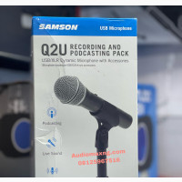 Samson Q2U Recording Podcasting Microphone