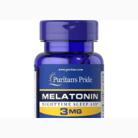 Puritan#039;s Pride Melatonin Night Time Sleep Aid 3mg -120 Tabs