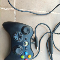 Genuine Microsoft XBOX 360 Black Wired USB Controller
