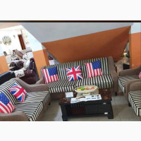 Affordable Classic Fabric Sofa of 7 Seaters