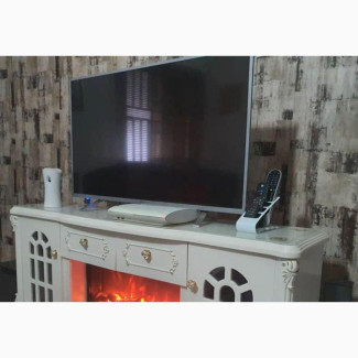 Tv Consol With Fireplace