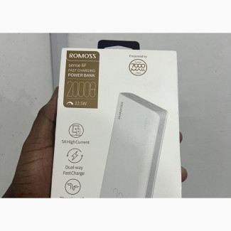 Romoss Sense 6F 20000mah 22.5W Fast Charging Power Bank