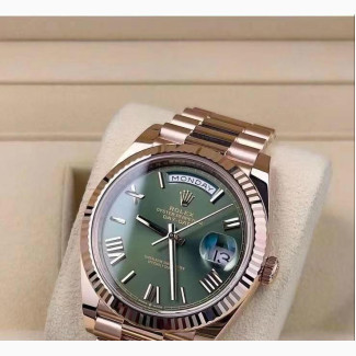 Original ROLEX DAY-DATE Gold Steel Chain Available in Store