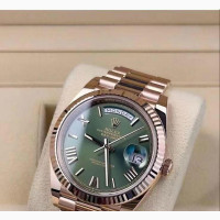 Original ROLEX DAY-DATE Gold Steel Chain Available in Store